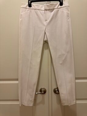 crosby. Women's White Tailored Dress Pants